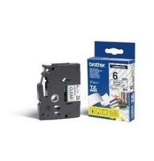Brother TZE-111 Картридж  для термопринтера P-Touch с лентой 6 мм черный на прозрачном