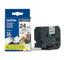 Brother TZE-251 Картридж с лентой (P-Touch, 24мм, Черный на белом) (TZE251)