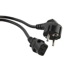 Hyperline PWC-IEC13-SHM-1.8-BK Кабель питания компьютера (Shucko+C13) (3x0.75), 1.8м