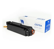 NVPrint CE278A Картридж для LaserJet P1566/P1606w, чёрный, 2100 стр.