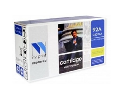 [Расходные материалы] NV Print C4092A Картридж для принтеров  LaserJet 1100/ 3200/ 3220. 2500 стр.