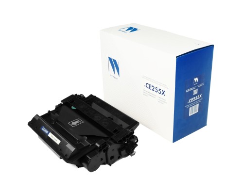 [Расходные материалы] NVPrint CE255X Картридж для принтеров LaserJet P3015, черный, 12500 стр. 