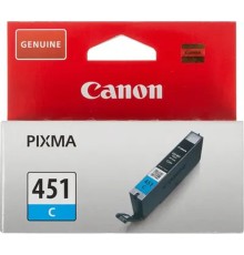 Canon CLI-451C 6524B001 Картридж  для PIXMA iP7240/MG6340/MG5440, Голубой, 332стр.