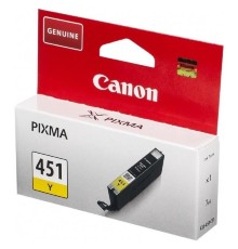 Canon CLI-451Y 6526B001 Картридж для PIXMA iP7240/MG6340/MG5440, Желтый (Yellow), 344стр.