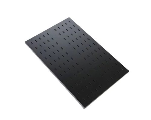 [Аксессуар] ЦМО Полка перфорированная грузоподъёмностью 100 кг., глубина 750 мм, цвет черный (СВ-75У-9005)