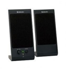 Defender SPK 170 черные {2.0, 6W, разъем для наушников, USB} [65165]