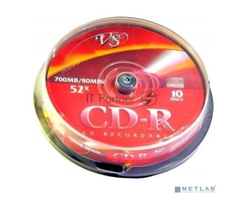 Диск CD-R VS (PERFEO) 700 Mb, 52x, Cake Box (10), (10/250). Диск CD-R VS (PERFEO) 700 Mb, 52x, Cake Box (10), (10/250).
