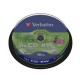 Диск CD-RW Verbatim 700Mb 10x Cake Box (10шт) (43480)