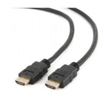 Кабель HDMI Cablexpert CC-HDMI4-0.5M, 19M/19M, v2.0, медь, позол.разъемы, экран, 0.5м, черный, пак