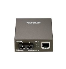 D-Link DMC-F02SC/B1A Медиаконвертер из 100BASE-TX по витой паре в 100BASE-FX по многомодовому волокну (2км, SC) 