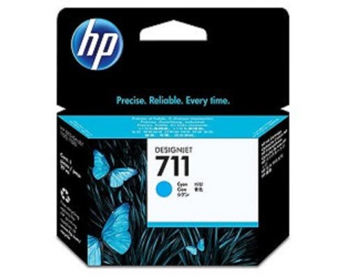 [Расходные материалы] HP CZ130A Картридж №711, Cyan {Designjet T120/T520, Cyan (29ml)}
