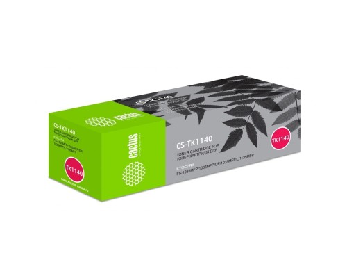 [расходные материалы] CACTUS  TK-1140 Тонер-картридж (CS-TK1140) для принтеров Kyocera FS-1035MFP DP/1135MFP, чёрный, 7200 стр.
