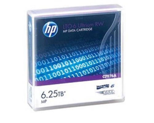 [Сетевые системы хранения данных] HPE C7976A, LTO-6 Ultrium 6.25TB RW Data Tape
