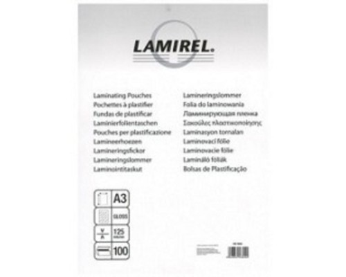 [Пленка] Lamirel Пленка для ламинирования CRC-78659/01 (А3, 125мкм, 100 шт.)