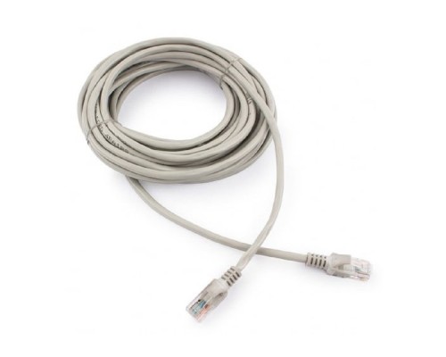 [Коммутационный шнур] Cablexpert Патч-корд UTP PP12-7.5M кат.5e, 7.5м, литой, многожильный (серый)