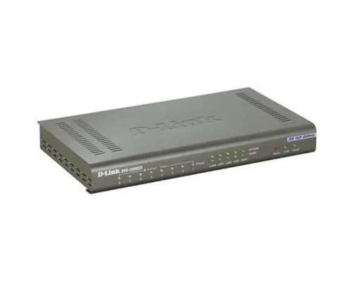 [VoIP-телефон] D-Link DVG-5008SG/A1A PROJ Голосовой шлюз с 8 FXS-портами, 1 WAN-портом 10/100/1000Base-T и 4 LAN-портами 10/1000Base-T