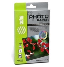 Cactus CS-GA618050 Бумага A6/180г/м2/50л./белый, глянцевое для струйной печати