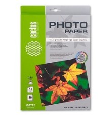 CACTUS MA423050 Фотобумага матовая, A4, 230 г/м2, 50 листов