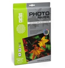 Cactus CS-MA417050DS Фотобумага матовая двусторонняя, A4, 170 г/м2, 50 листов