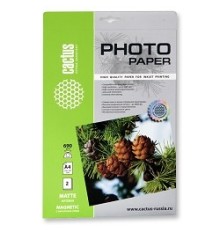 Cactus CS-MMA46902 Фотобумага с магнитным слоем матовая, А4, 690 г/м2, 2 листа