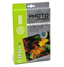 Cactus CS-MA517050 Фотобумага матовая А5 210*148мм 170 г/м2 50 листов