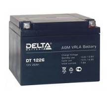 Delta DT 1226 (26 А\ч, 12В) свинцово- кислотный аккумулятор  