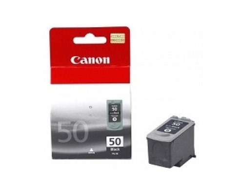 [Расходные материалы] Canon PG-50Bk 0616B001 Картридж для PIXMA MP150/MP160/MP170/MP180/MP450/MP460/MX300/MX310/iP2200, FAX-JX200/JX210 JX500/JX510,Черный, 300