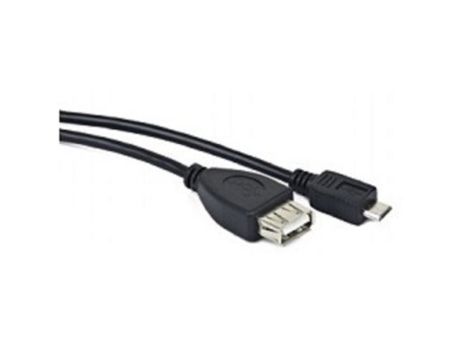 [кабели] Gembird/Cablexpert A-OTG-AFBM-001 AF/MicroBM, Кабель USB 2.0 OTG  , 0.15м, пакет 