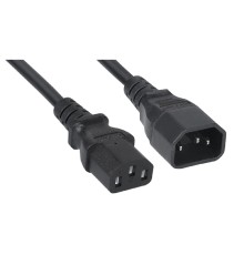 Кабель питания сист.блок-монитор Gembird 5.0м, VDE(0.75мм), черный, с зазем., пакет [PC-189-VDE-5M]