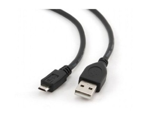 [кабели] Gembird/Cablexpert CCP-mUSB2-AMBM-0.5M Кабель USB 2.0 Pro , AM/microBM 5P, 0.5м, экран, черный, пакет 