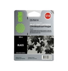 CACTUS PG-510 Картридж (CS-PG510) для PIXMA MP240/ MP250/ MP260/ MP270/ MP480/ MP490/ MP492/ MX320/ MX330 черный, 9 мл.