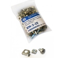 ЦМО Комплект монтажный № 2 (винт, шайба, гайка с защелкой), упаковка 25 шт. (КМ-2-25) 