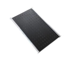 ЦМО Полка перфорированная выдвижная с телескоп. направляющими, глубина 1000 мм, цвет черный (ТСВ-100-9005)