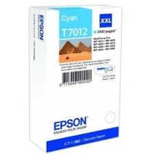 EPSON C13T70124010 WP 4000/4500 Series Ink XXL Cartridge Cyan 3.4k