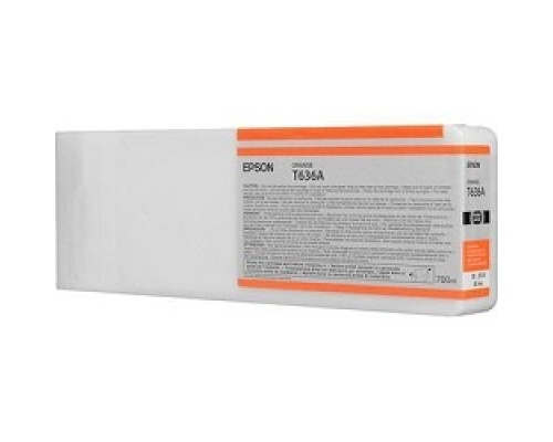 [Расходные материалы] EPSON C13T636A00 SP 7900 / 9900, Orange 700 ml  (LFP)
