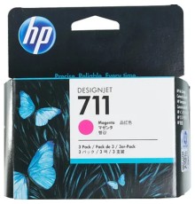 HP CZ135A Картридж №711, Magenta {Designjet T120/T520, Magenta (29ml 3 - pack)}