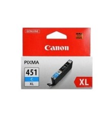 Canon CLI-451XLC 6473B001 Картридж для PIXMA iP7240, MG5440, 6340,  Голубой, 665стр.