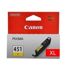 Canon CLI-451XLY 6475B001 Картридж для PIXMA iP7240, MG5440, 6340, Желтый, 685стр.