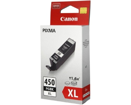 [Расходные материалы] Canon PGI-450XL PGBK 6434B001 Чернильница для PIXMA iP7240, MG5440, 6340, (pigment black) 500 стр.