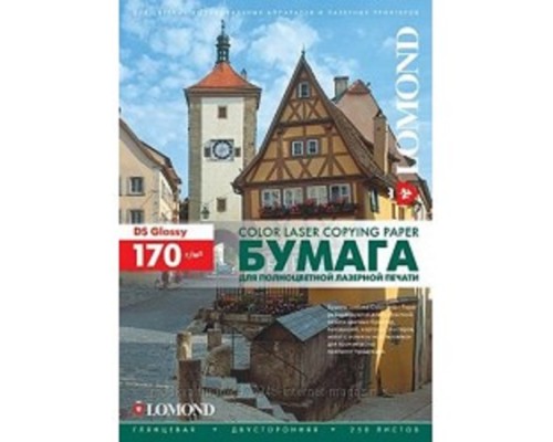 [Бумага] LOMOND 0310241 Фотобумага глянцевая А4,170г/м2, 250 листов