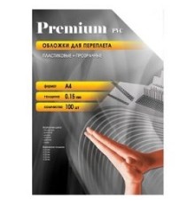 Office Kit Обложки прозрачные пластиковые PCA400150 (А4 0.15 мм 100 шт.)