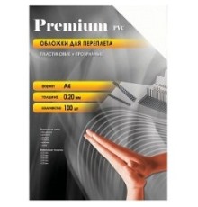 Office Kit Обложки прозрачные пластиковые PCA400200 А4 0.2 мм 100 шт.