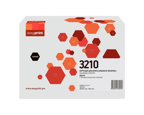 [Расходные материалы] EasyPrint 106R01487  Картридж LX-3210 для Xerox WorkCentre 3210/3220 (4100 стр.) с чипом