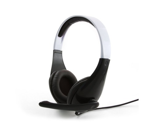 [Наушники] Gembird MHS-901 Гарнитура стерео ,черныйбелый