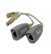 TA-U1/1+RA-U1/1 V1net. Удлинитель USB интерфейса. Расстояние прд. по кабелю витой пары(CAT5/5e/6) до 100м.
