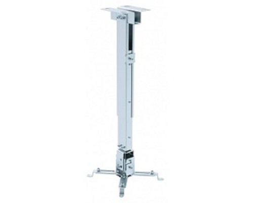 [Крепежи для проекторов] Digis DSM-2 [DSM-2] {Крепление потол.наклон +/- 15 град, качение +/- 4 град, повор. до 360 град. Регул. выс. 43-65 см (12 см. без штанги).Каб.-канал. Нагрузка до 20кг}