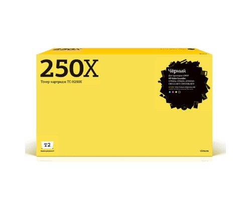 [Расходные материалы] T2 CE250X Картридж для HP CLJ CP3525n/CM3530 (10 500 стр.) черный, с чипом