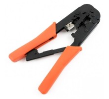 Gembird T-568R Универсальные клещи для обжима и разделки кабеля RJ-11 (6p4c/6p2c), RJ-12 (6p6c), RJ-45 (8p8c) с фиксатором