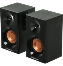Defender AURORA S12 {2.0, Актив.колонки 2x6 W (RMS),100 Гц - 20 кГц} [65415]