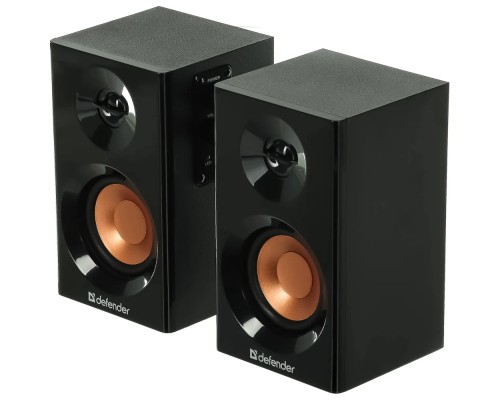 [Колонки] Defender AURORA S12 {2.0, Актив.колонки 2x6 W (RMS),100 Гц - 20 кГц} [65415]